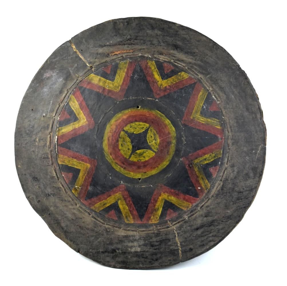 Antique Chinese Shield Sichuan Province Southwestern China (1 of 19)