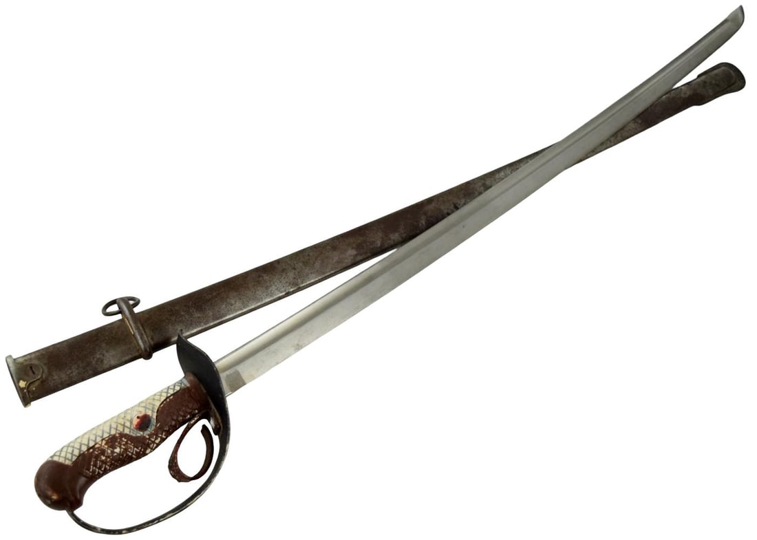 IMPERIAL JAPANESE TYPE 32 MILITARY SABER, MATCHING NUMBERS (1 of 17)