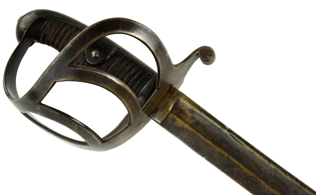19th Century Prussian German Model 1852 Cavalry Saber with Regimental Markings (1 of 19)