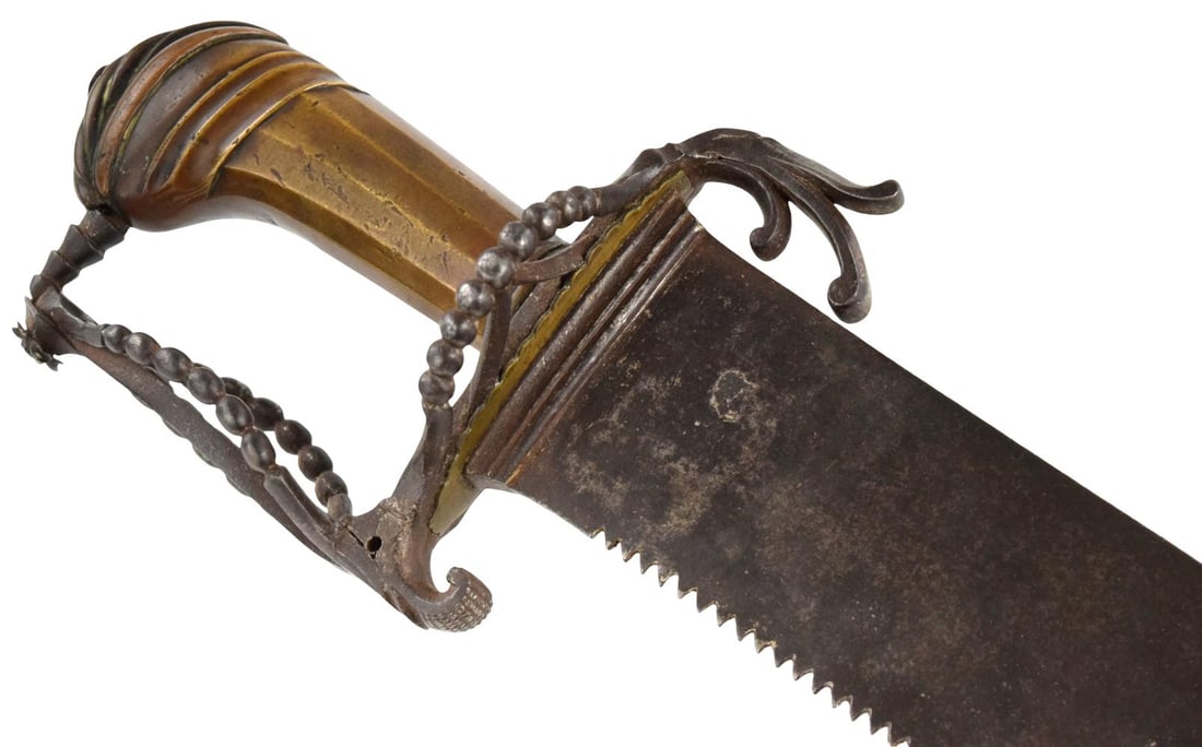 Unique Hungarian Pioneer Sword with Massive Saw-edge Blade ~ Probably Napoleonic era or Earlier (1 of 20)