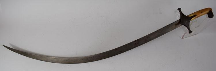 19th Century Indo Persian Shamshir with Damascus Wootz (1 of 5)