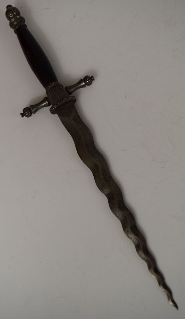 Rare late 19th , early 20th Century Masonic Dagger: Rare late 19th , early 20th Century Masonic Dagger. Total length 12.75". Length of the blade is 7.5"
