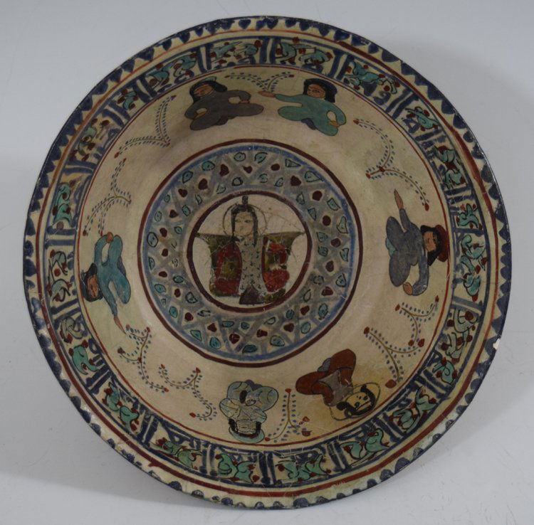 12-13th Century Kashan Persian Islamic Ceramic Bowl (1 of 6)