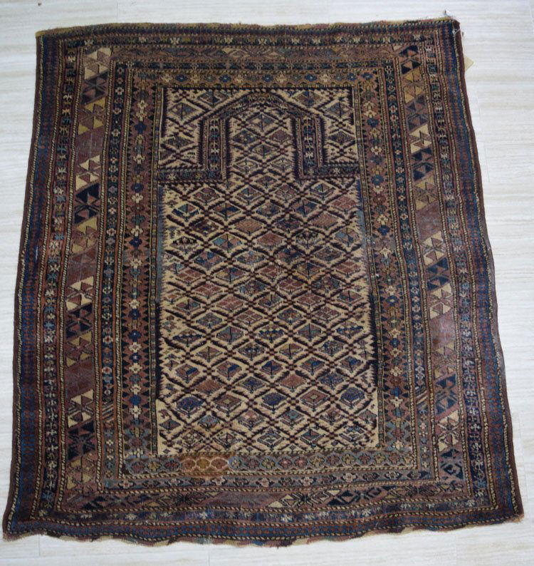19th Century Caucasian Kuba Prayer Rug (1 of 6)