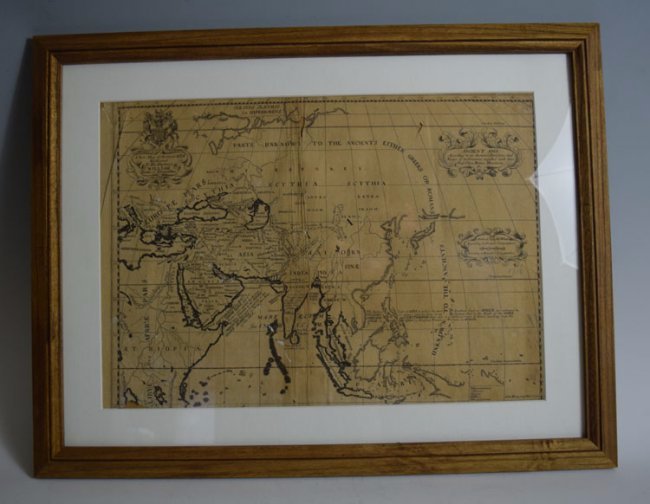 Set of 3 18th and 19th Century Middle Eastern Maps: Set of 3 18th and 19th Century Middle Eastern Maps. 1st - Map of Cabool, Afghanistan , 1857. Dimensions without frame- 12.5" x 9.75", with frame - 22.5" x 18". 2nd - Afghanistan, 1823, Dimensions with