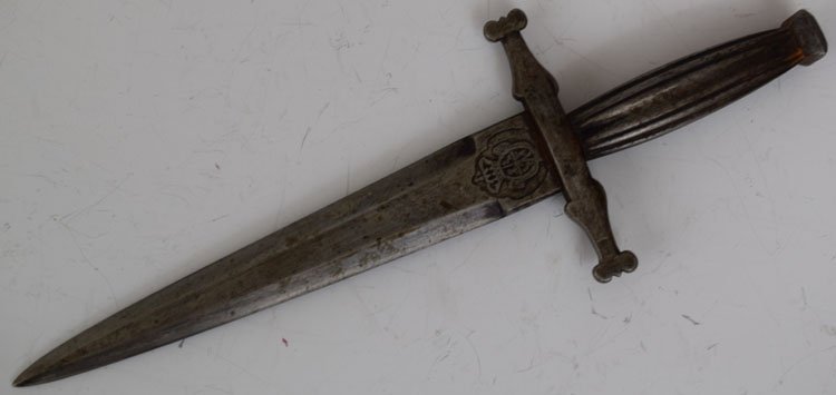 19th Century, Spanish Toledo Dagger Knife (1 of 5)