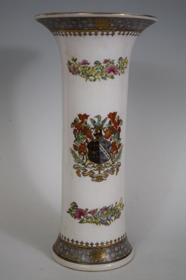 Chinese 19th Century Export Porcelain Vase (1 of 4)