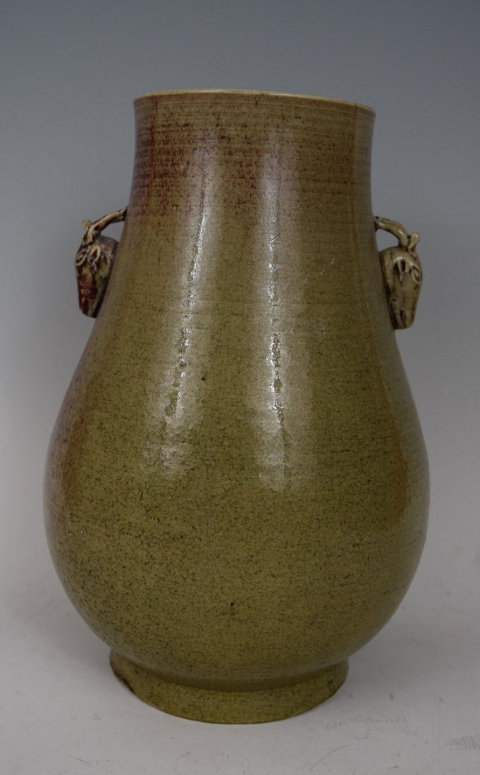 19th Century Chinese Flambe Vase (1 of 6)