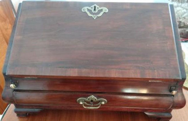 18th Century Georgian Small Writing Desk With Secret (1 of 7)