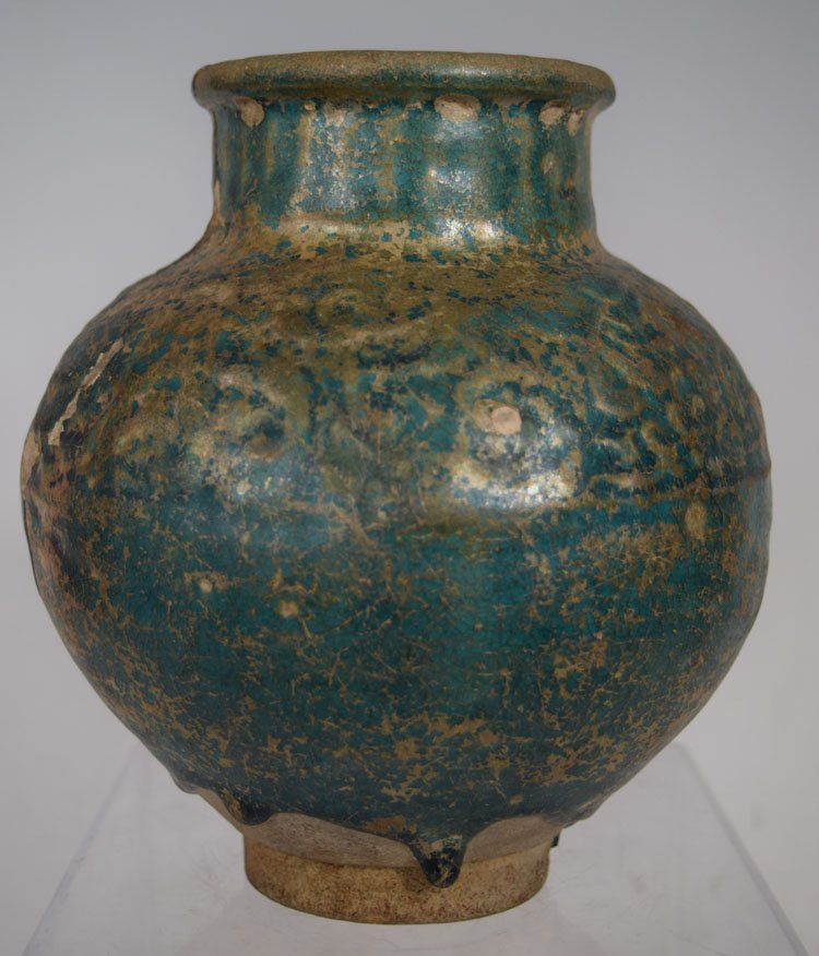 12th century Persian Islamic Ceramic Vase (1 of 6)