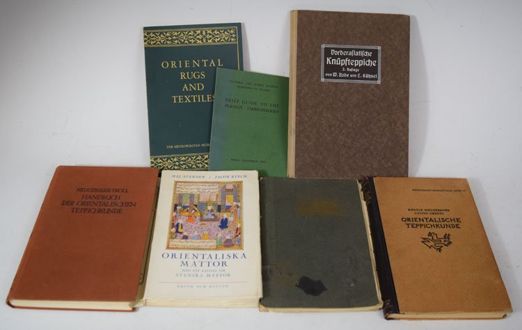 Lot of 7 Antique Carpet Reference Books (1 of 8)