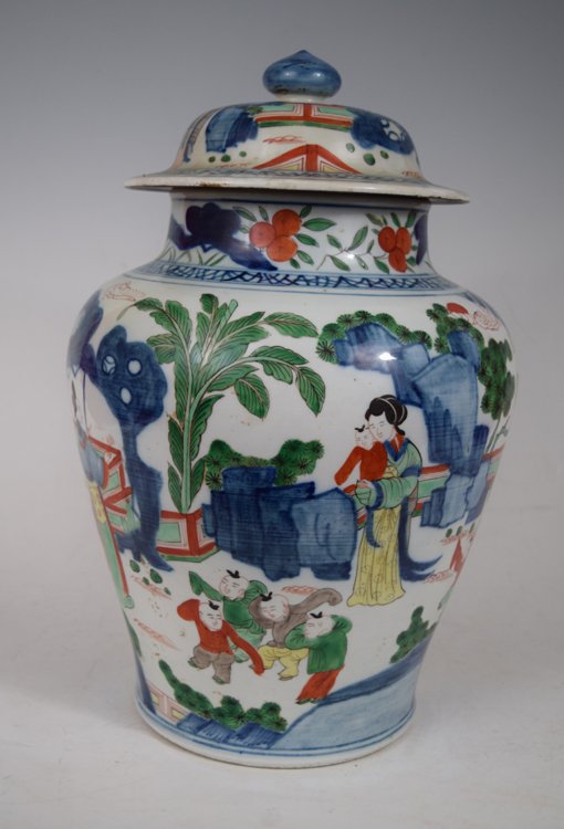 Antique Chinese Porcelain Jar (1 of 6)