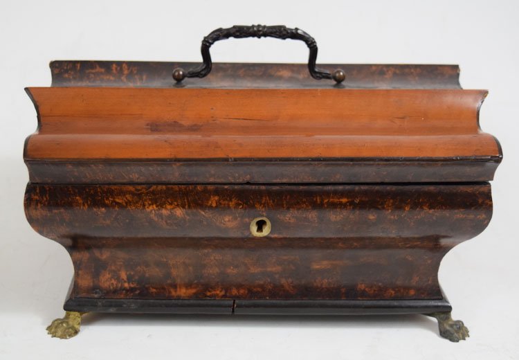 Early 19th Century Mother of Pearl Sewing Kit box (1 of 4)