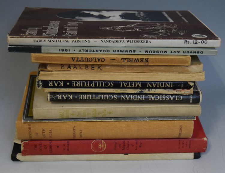 Lot of Twelve books and Journals on India Art (1 of 6)