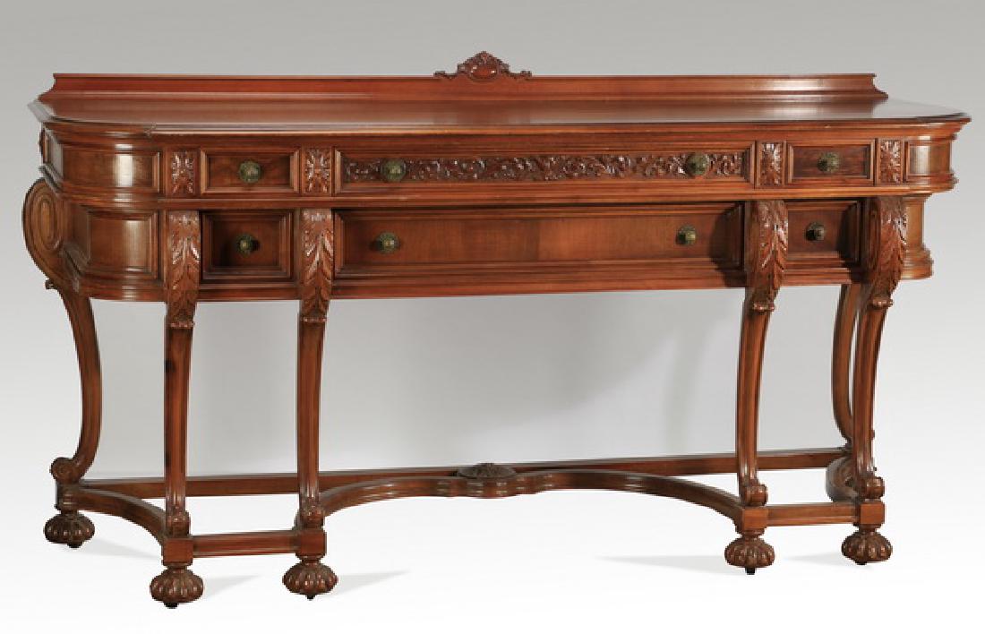 Early 20th c. Berkey & Gay style walnut sideboard (1 of 4)