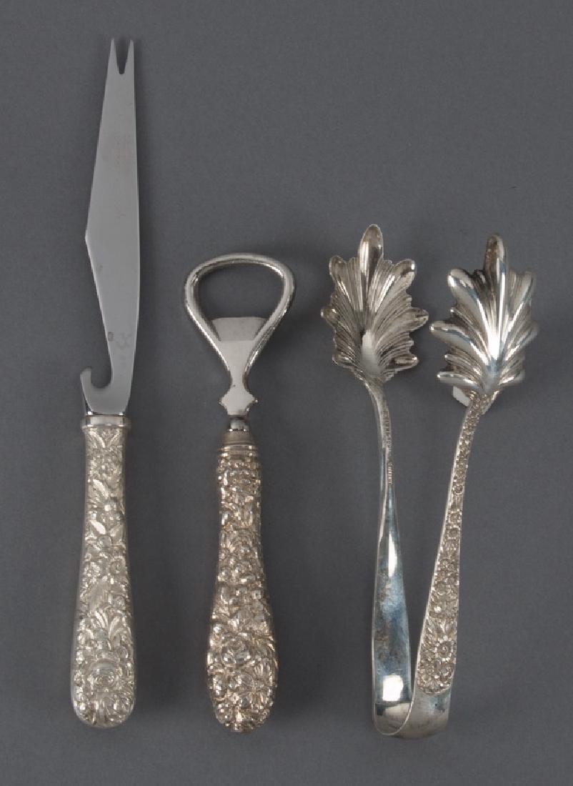 3-Piece S. Kirk & Son sterling Repousse bar set (1 of 1)