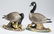 Boehm Canada Geese porcelain figures #408, 5"h