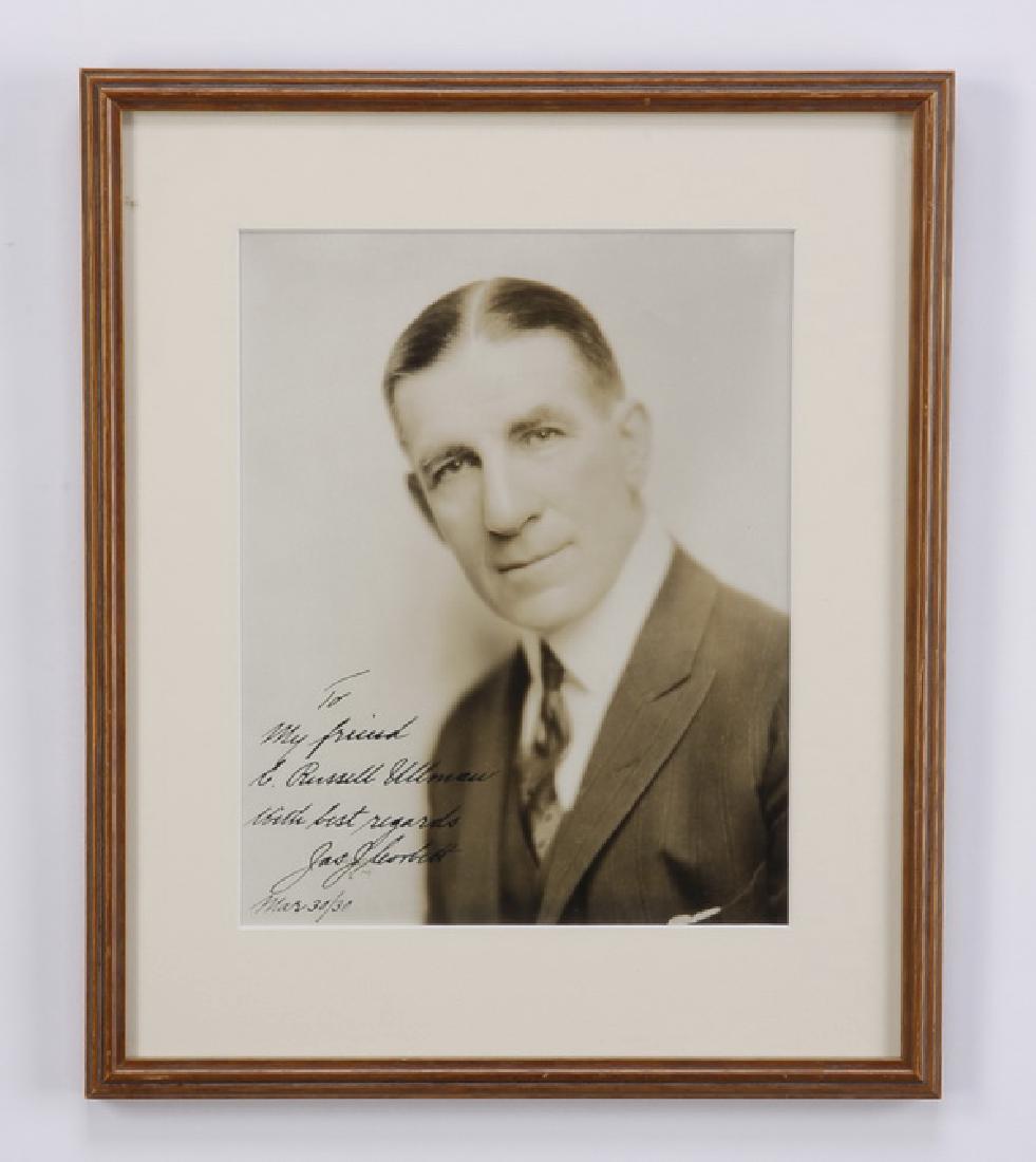 Jim Corbett framed, autographed photo (1 of 2)