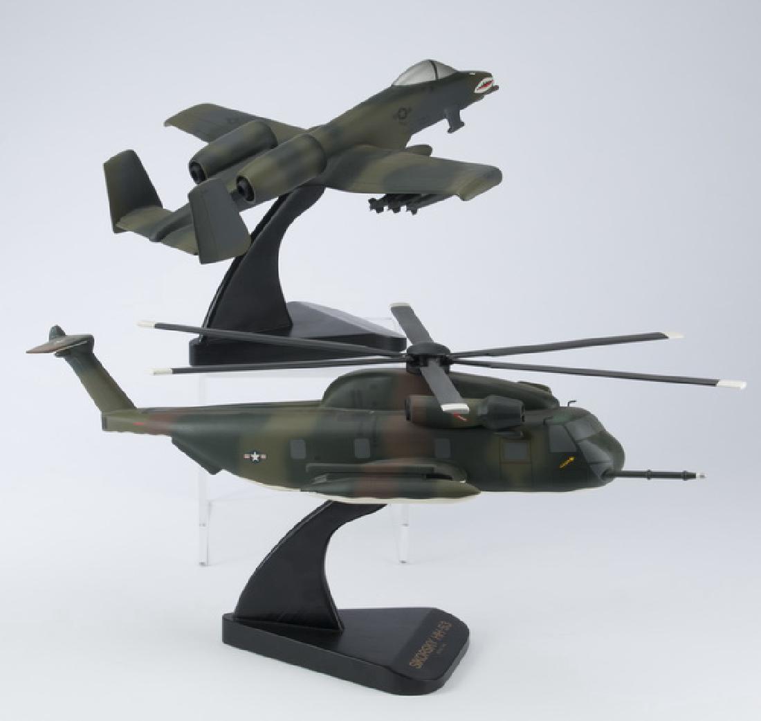 (2) Models of Vietnam era aircraft, incld a 'Warthog' (1 of 1)