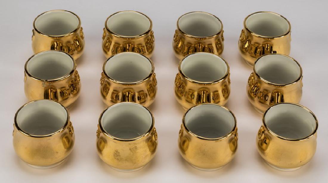 (12) Pots de creme by Charles Pillivuyt & Cie, 2"h (1 of 3)