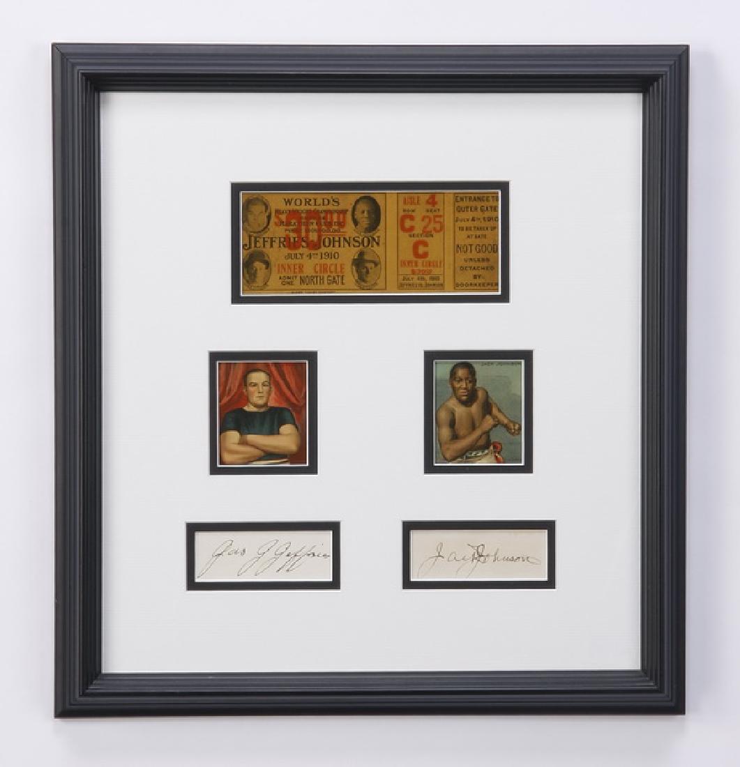 James Jeffres, Jack Johnson memorabilia (1 of 3)