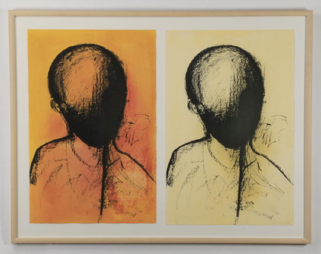 (2) Marilu Eustachio signed, numbered screenprints (1 of 5)