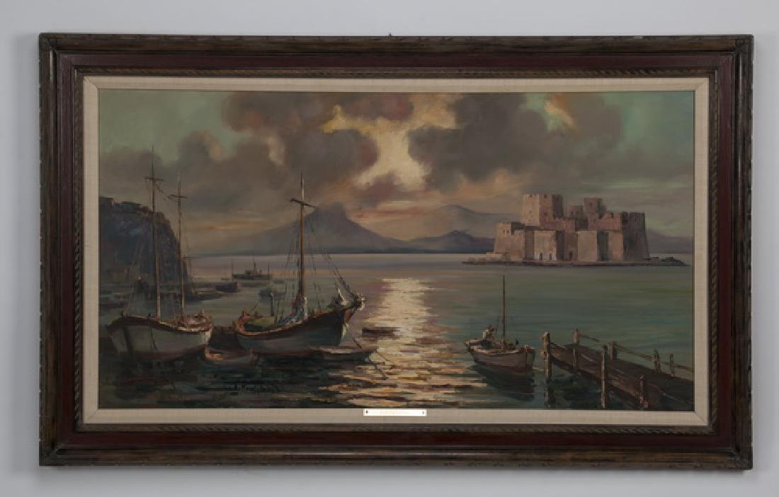 A. Karafyllakis O/c, Bay of Nafplio & Bourtzi Castle (1 of 4)