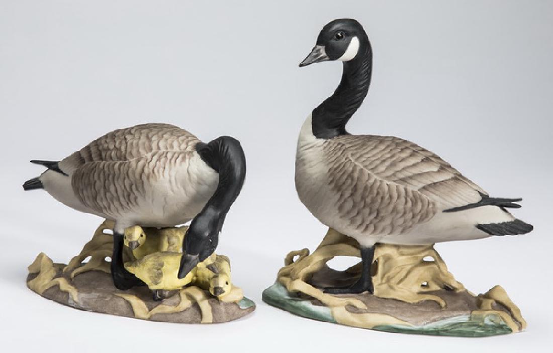 Boehm Canada Geese porcelain figures #408, 5"h (1 of 3)
