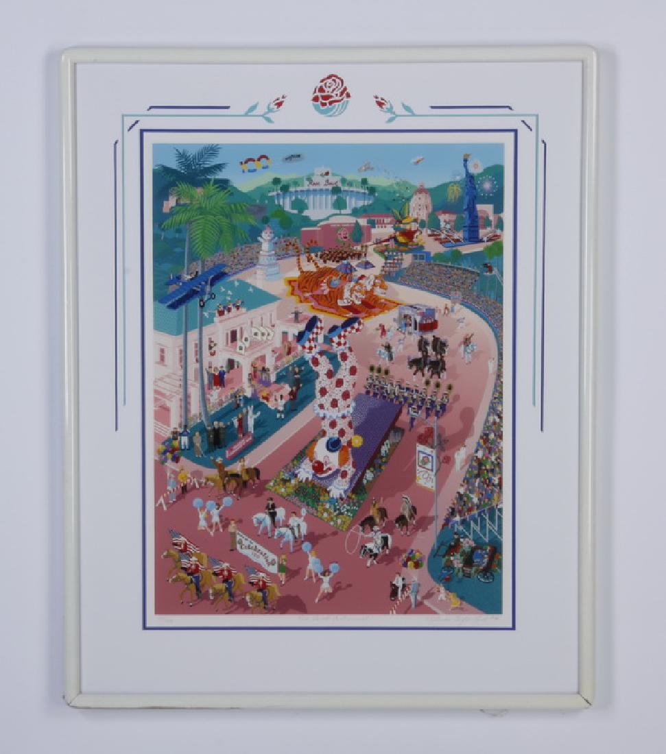 Melanie Taylor Kent signed, numbered, 'Rose Parade' (1 of 3)