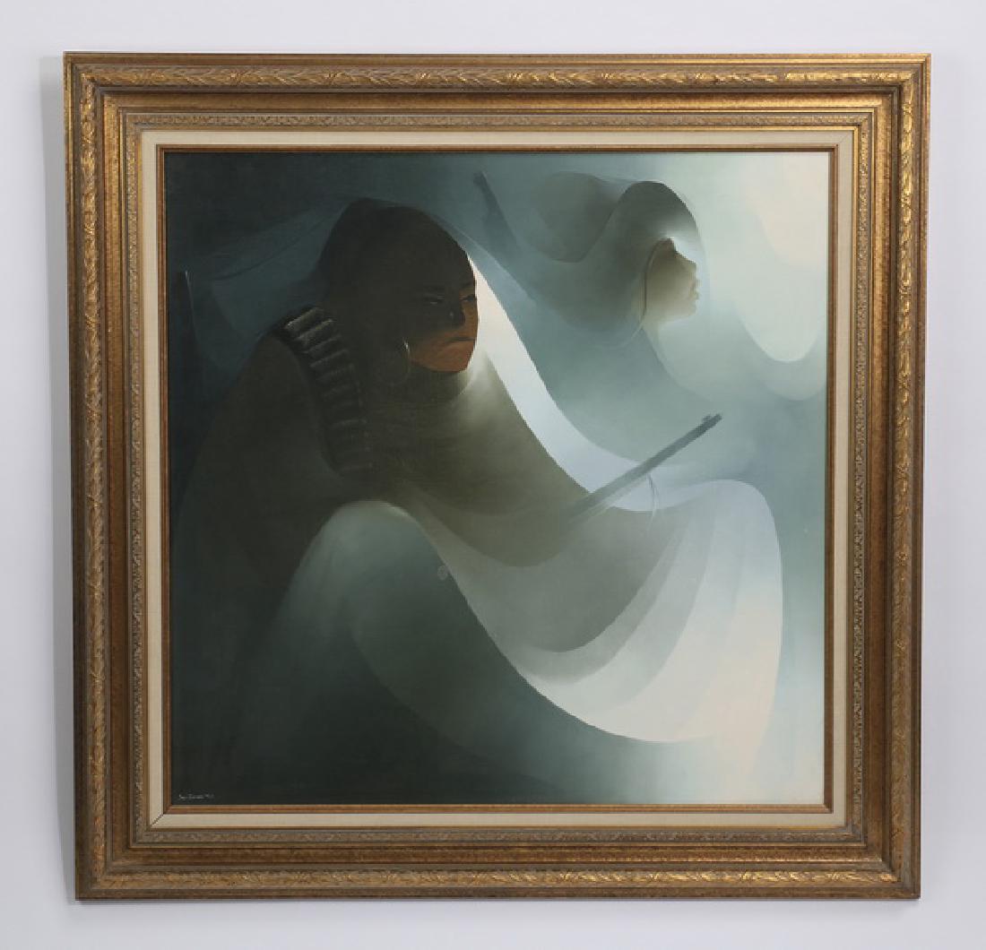 Jorge Edgardo Ramirez (Mexican) signed O/c (1 of 4)