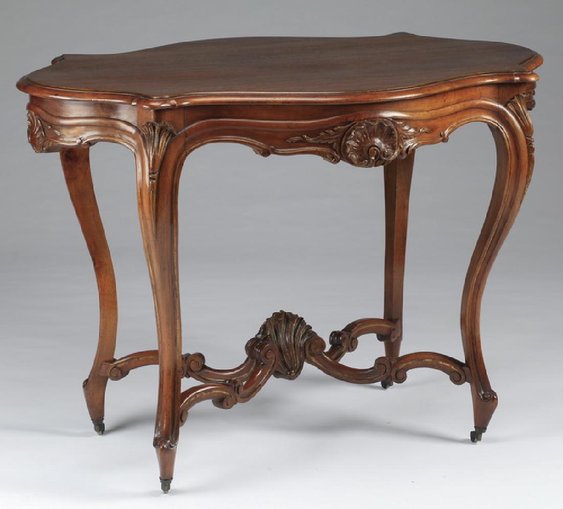 French Provincial style center table, 44"h (1 of 2)