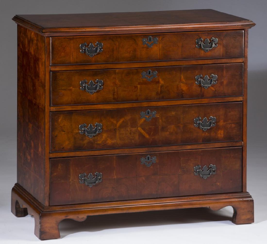 Chippendale style drawers w/ oysterwood veneer (1 of 3)