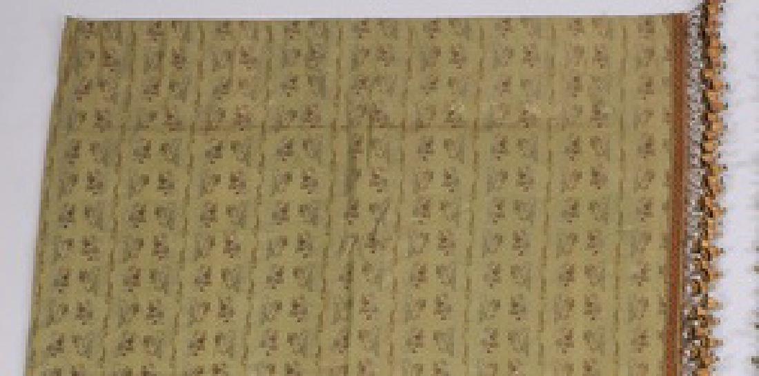 Pair of silk brocade draperies 101"l (1 of 4)