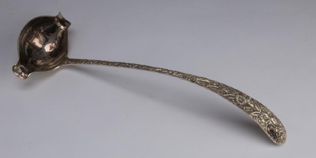 S. Kirk & Son sterling silver punch ladle, 14"l (1 of 4)