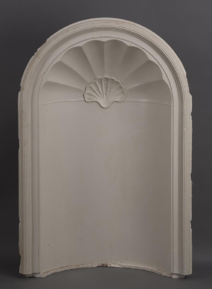 Architectural half-dome niche, 43"h (1 of 2)