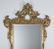 Regency style gilt wood and gesso wall mirror, 56"h - 2