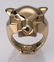 Cartier inspired 14k & ruby panther ring