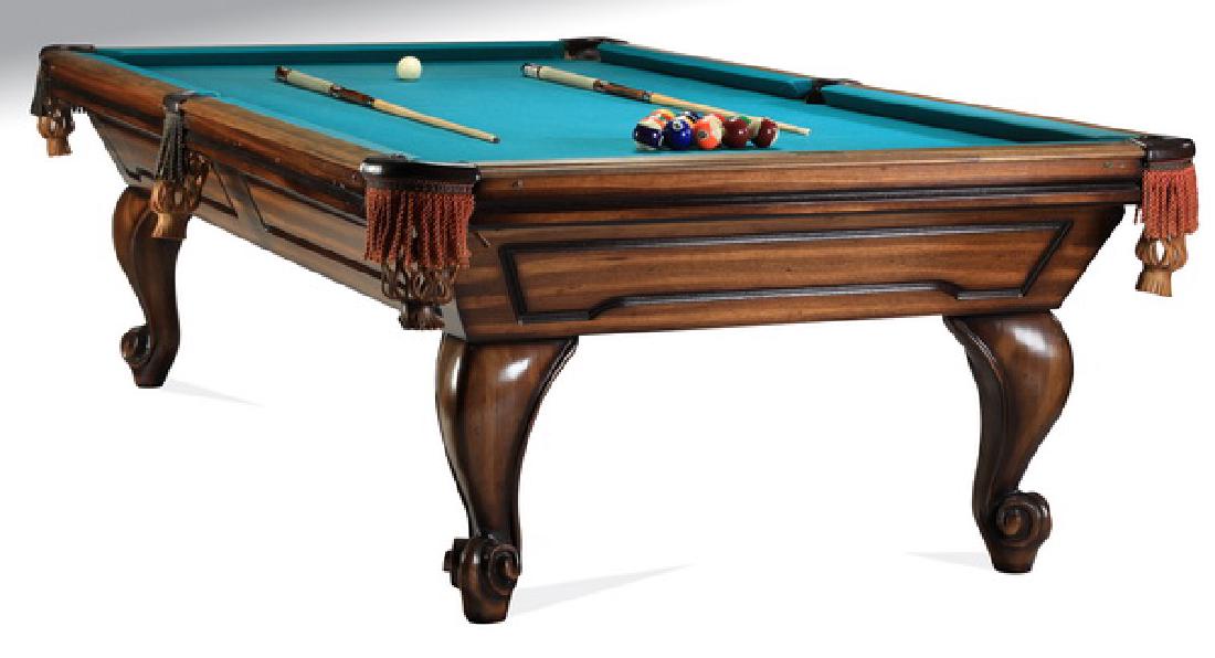 Golden West Billiards custom pool table w/accessories (1 of 3)