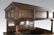 English style canopy pub bar, 98"h - 2