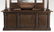 English style canopy pub bar, 98"h - 3