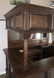 English style canopy pub bar, 98"h - 8