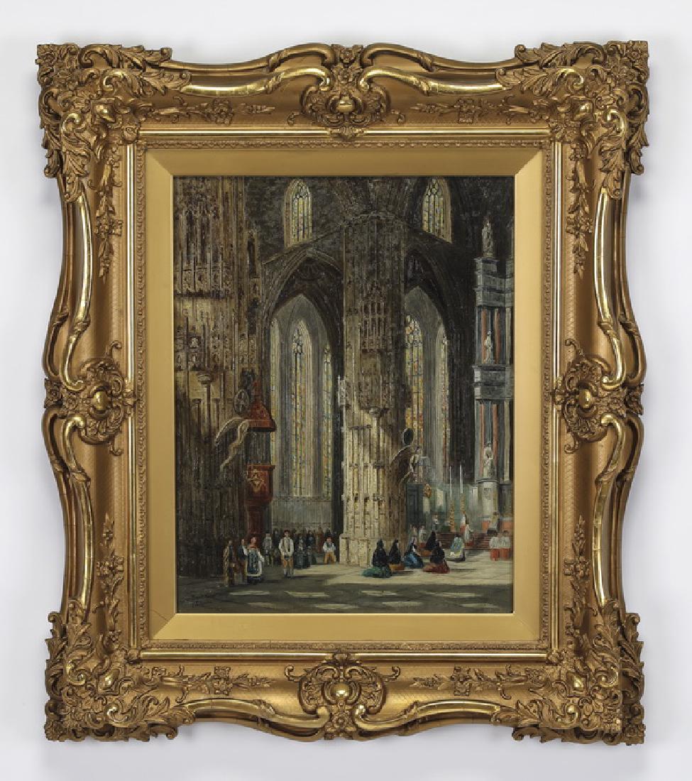 T.M. Rooke signed O/c of Church of San Miguel, Xeres (1 of 4)