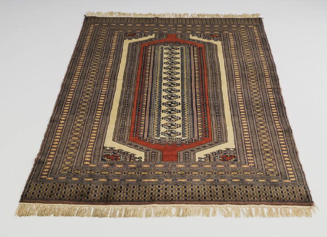 Hand knotted Pakistani Baluch wool rug, 6 x 4 (1 of 4)