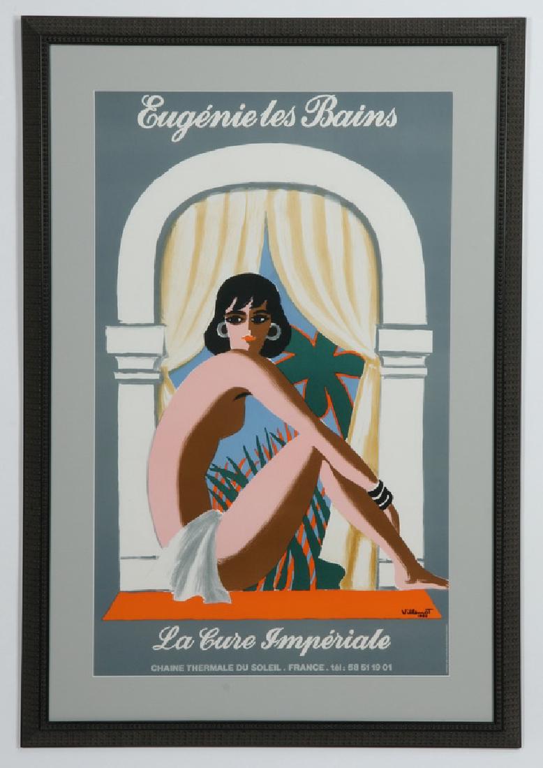 Original 'Eugenie Les Bains' French poster, 50"h (1 of 1)