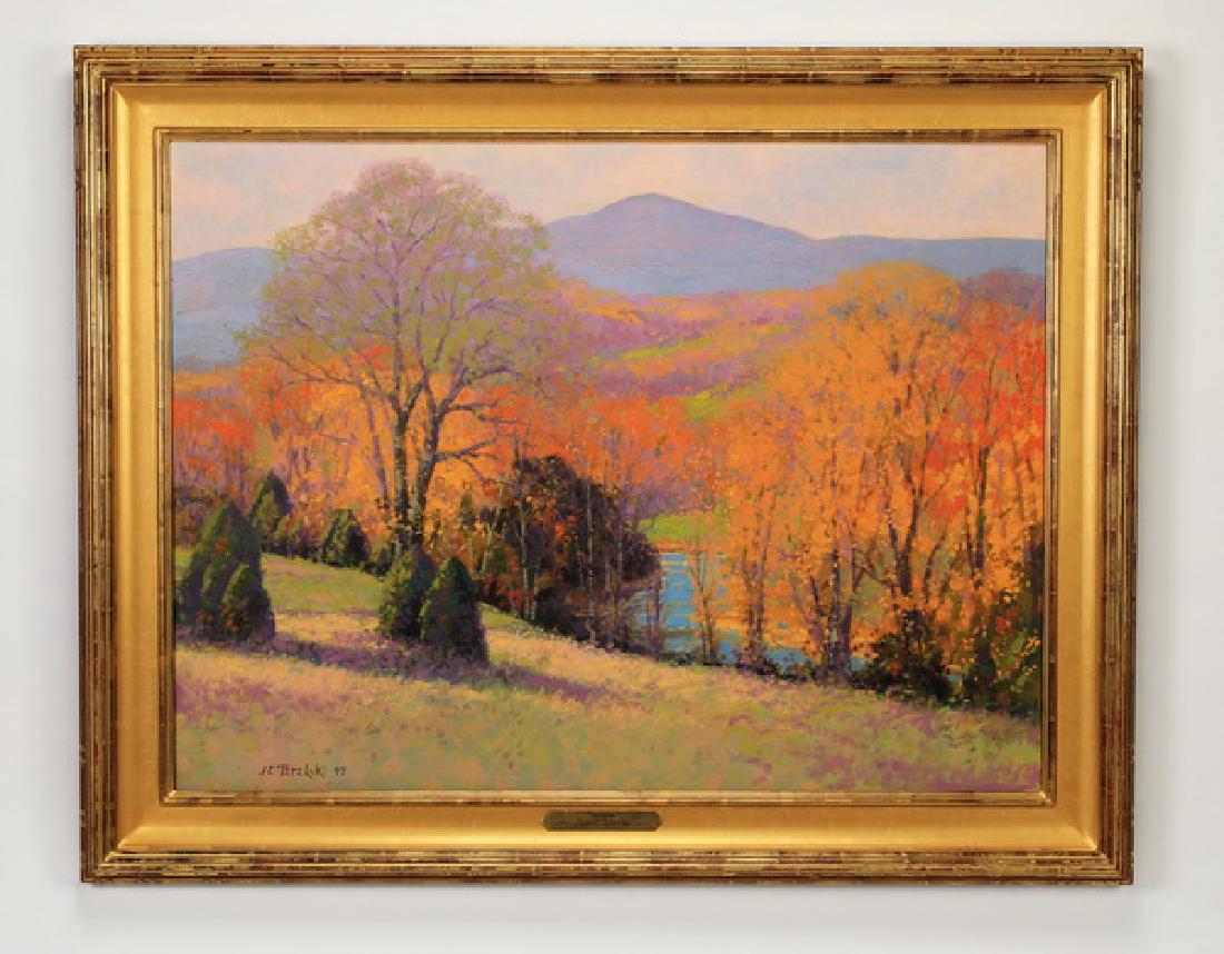 John Terelak signed, dated O/c 'Autumn in Vermont' (1 of 6)