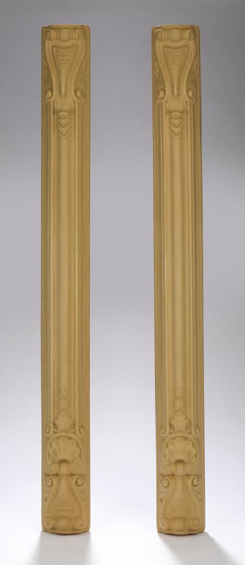 (2) Unfinished wood architectural elements, 30"h (1 of 2)