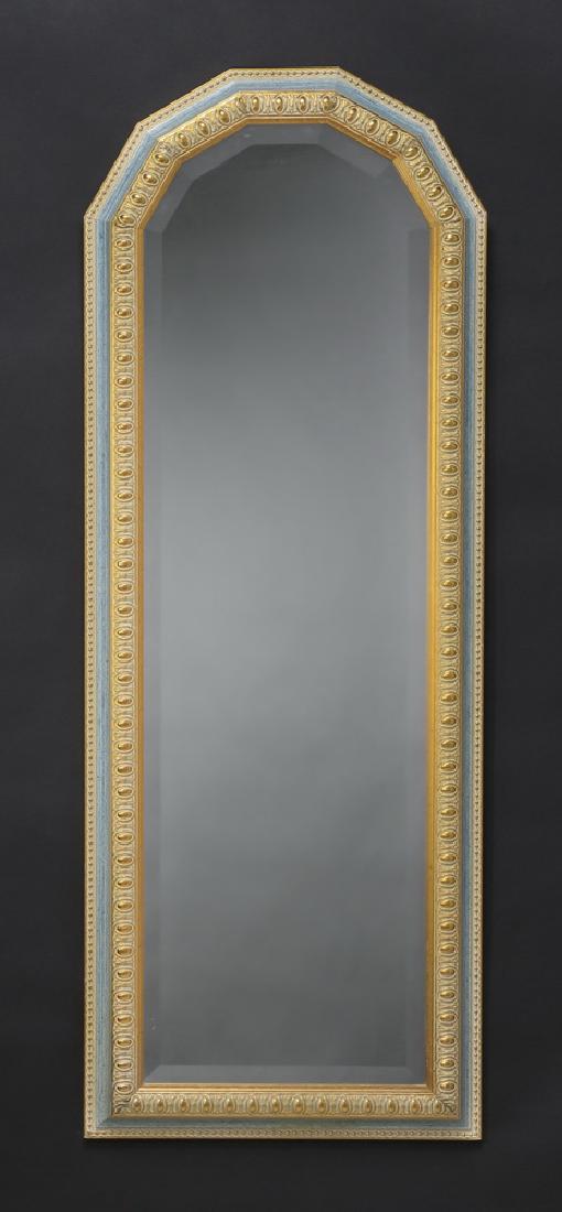 Italian beveled glass mirror, 49"h (1 of 1)
