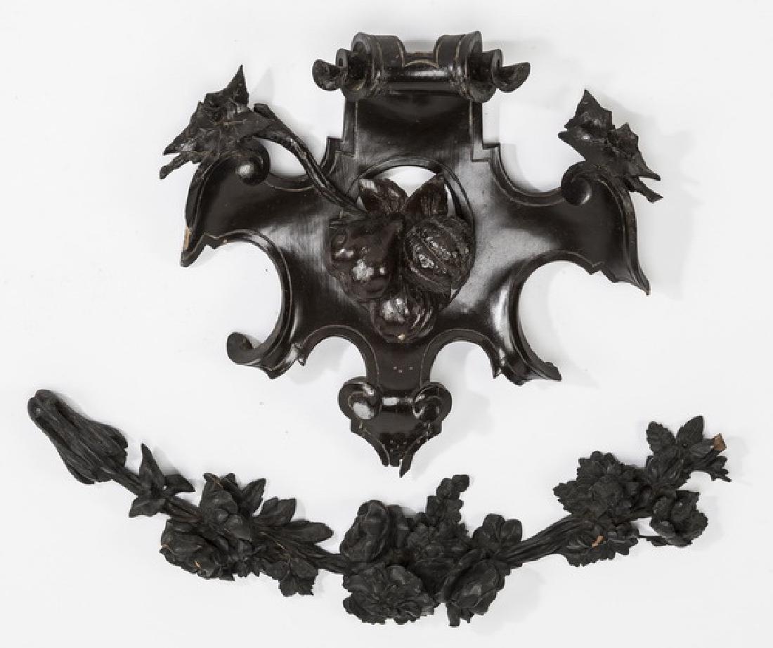 (2) 19th c. Continental architectural carvings (1 of 1)