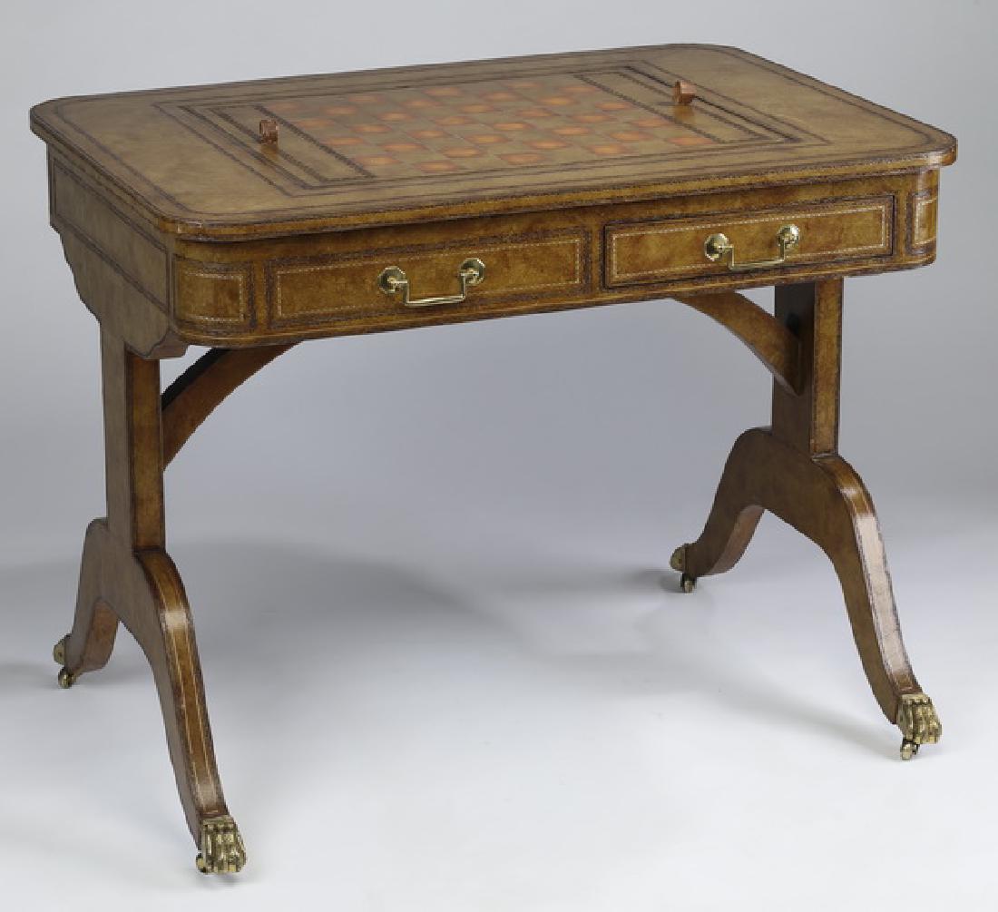 Maitland-Smith chess and backgammon game table - Mar 18, 2018 | Great
