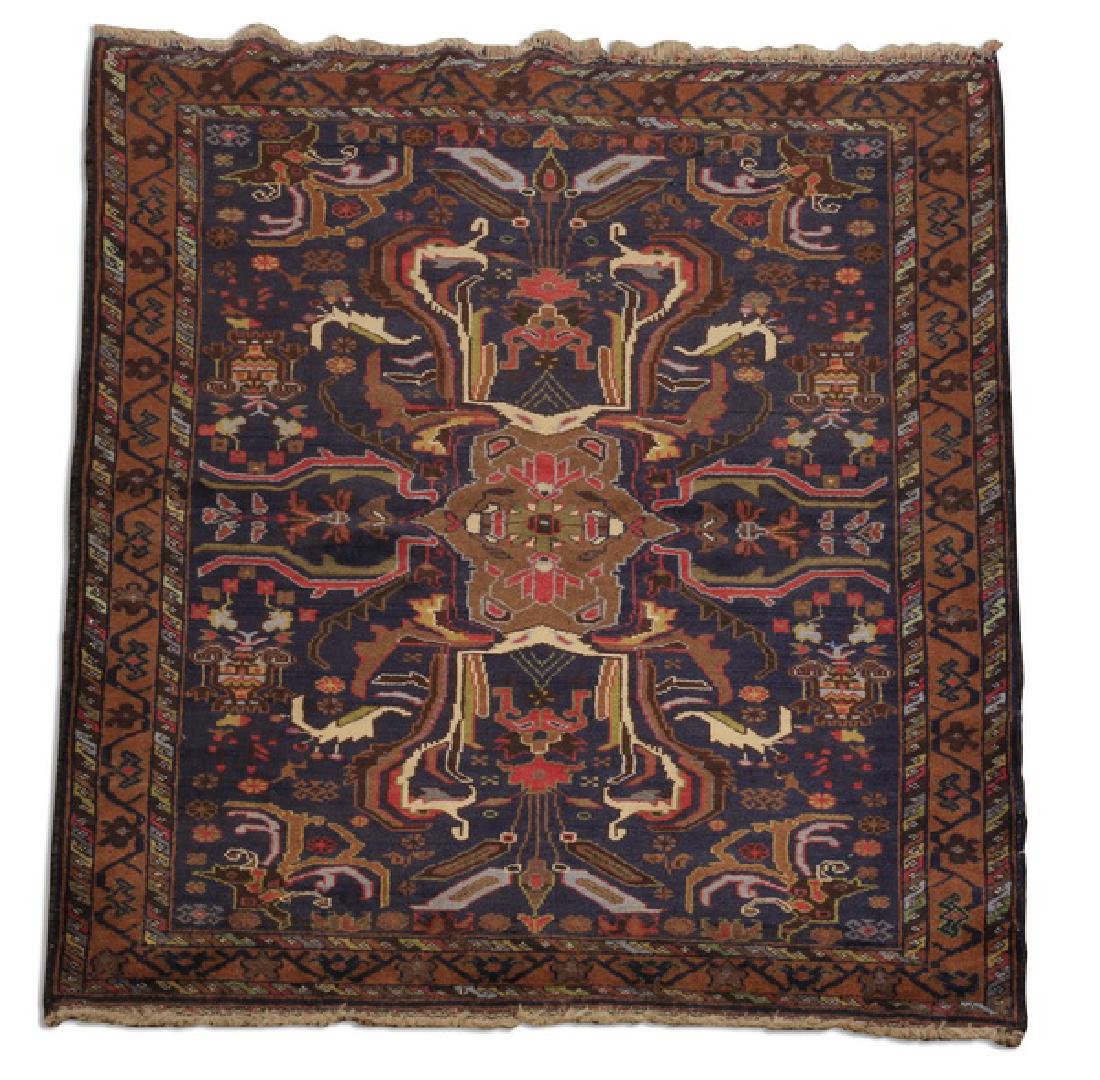 Baluch finely knotted all wool rug, 3 x 5 (1 of 6)